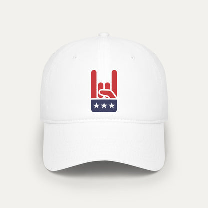 Horns Up Baseball Cap