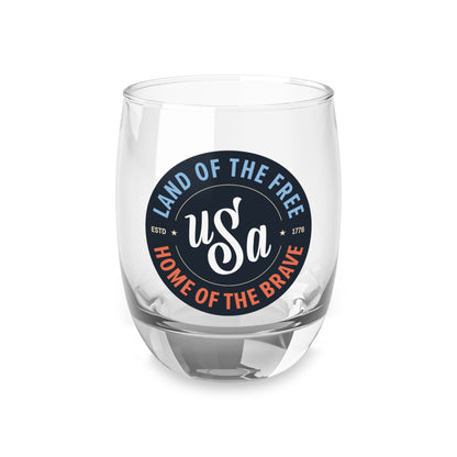 Vintage USA Whiskey Glass