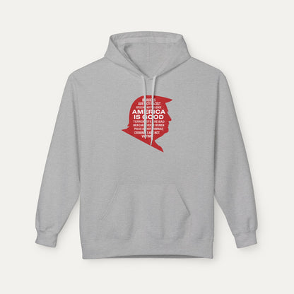 America is Good Fleece Unisex Hoodie