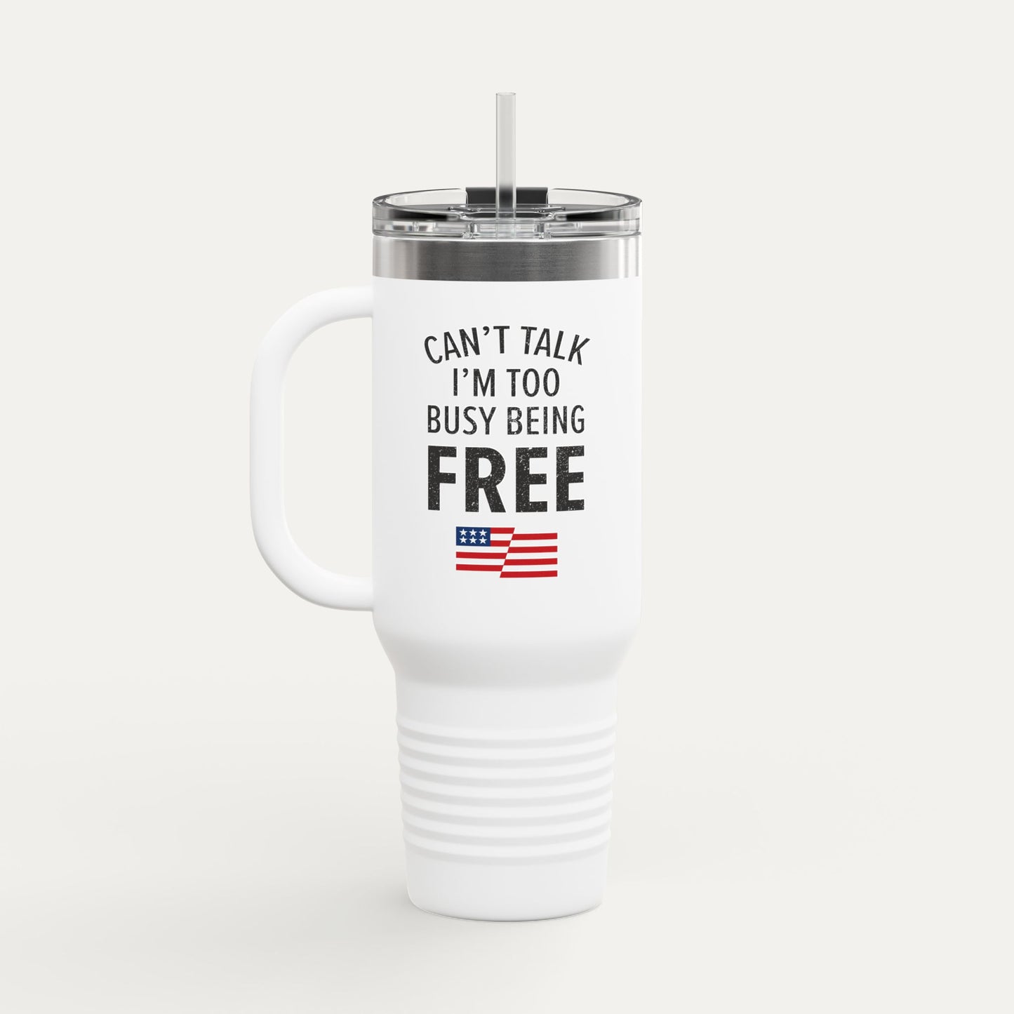 Can’t Talk Insulated 40oz Travel Mug