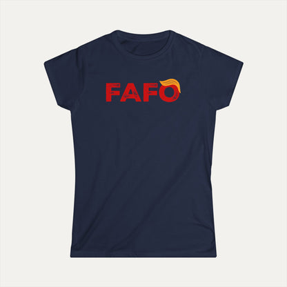 FAFO (Trump style) Women's Softstyle Tee