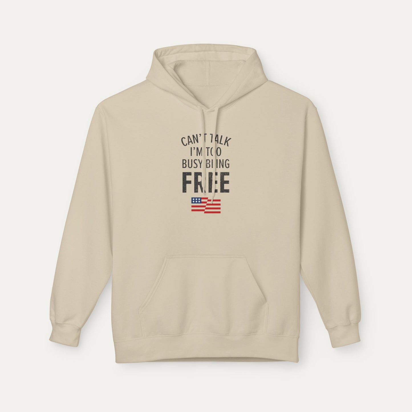 Can’t Talk Fleece Unisex Hoodie