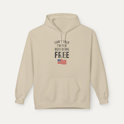 Can’t Talk Fleece Unisex Hoodie