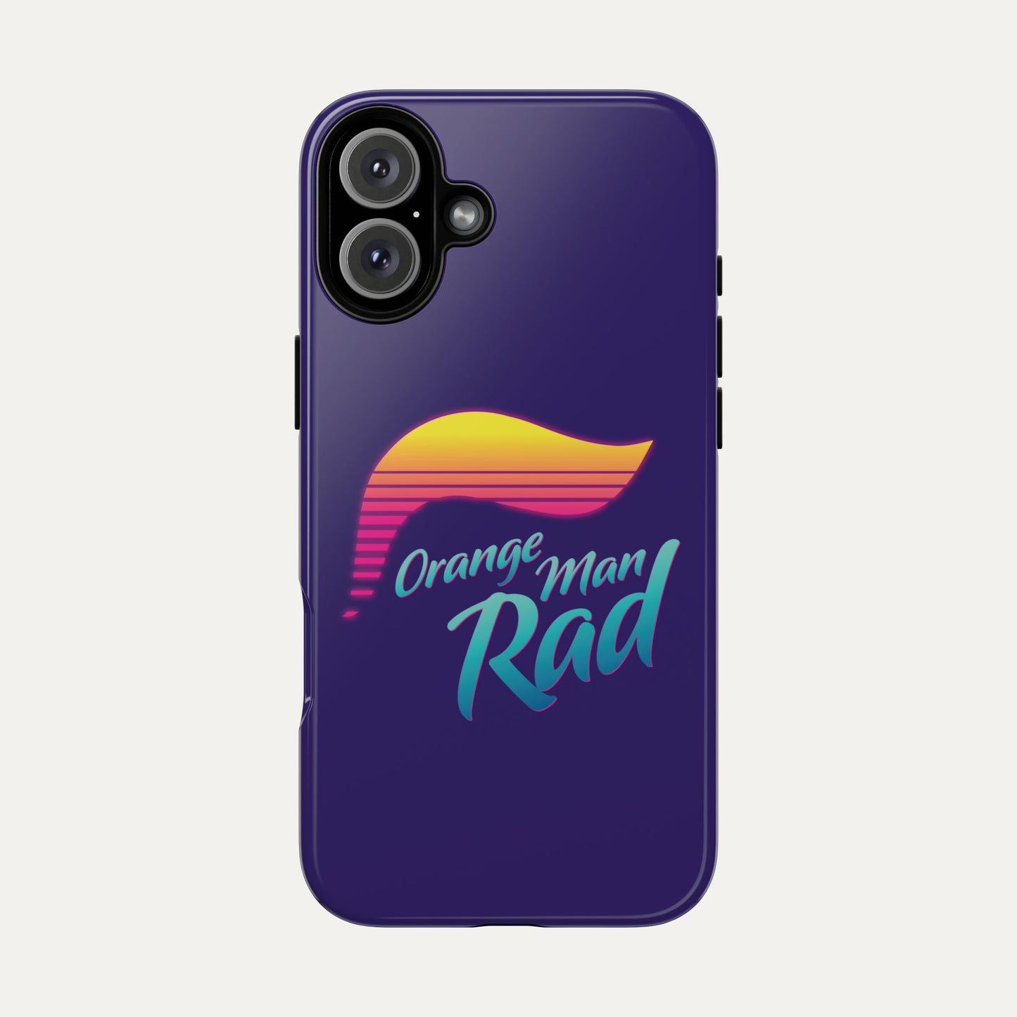 Orange Man Rad Retro Tough Cases