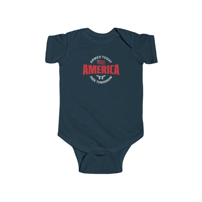 Armed Today, Free Tomorrow Onesie