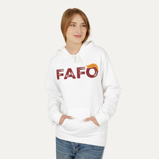 FAFO (Trump style) Fleece Unisex Hoodie