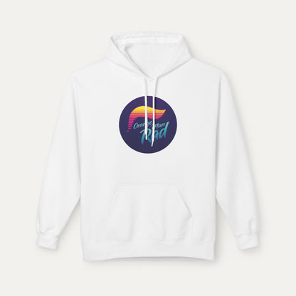 Orange Man Rad Retro Fleece Unisex Hoodie