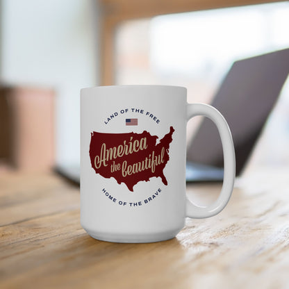 America the Beautiful 15oz Mug