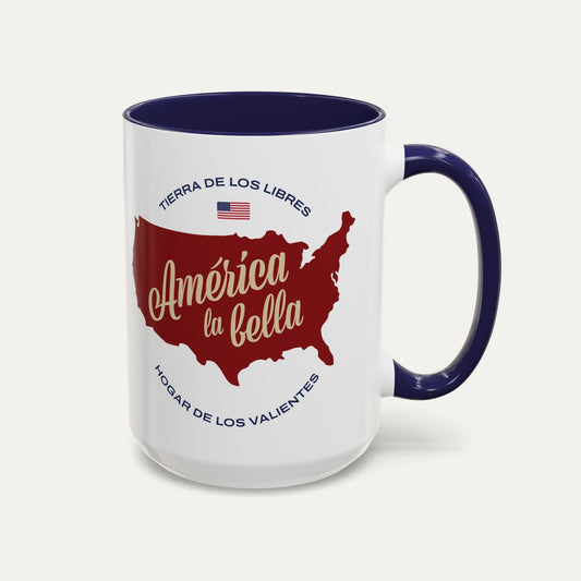 America the Beautiful 15oz Accent Mug (Spanish)