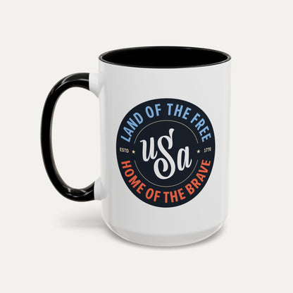Vintage USA 15oz Accent Mug