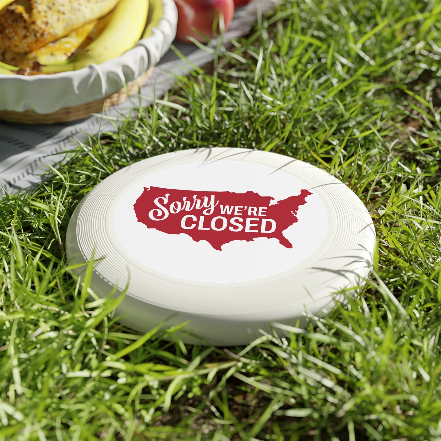 Sorry Closed Wham-0 Frisbee