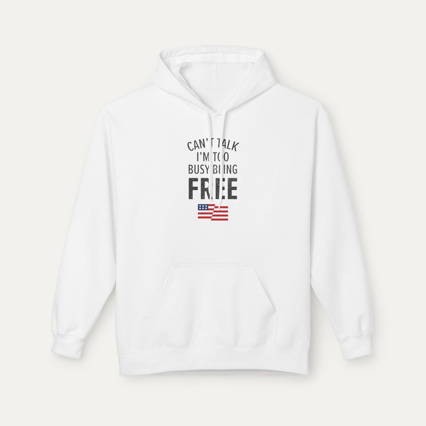 Can’t Talk Fleece Unisex Hoodie