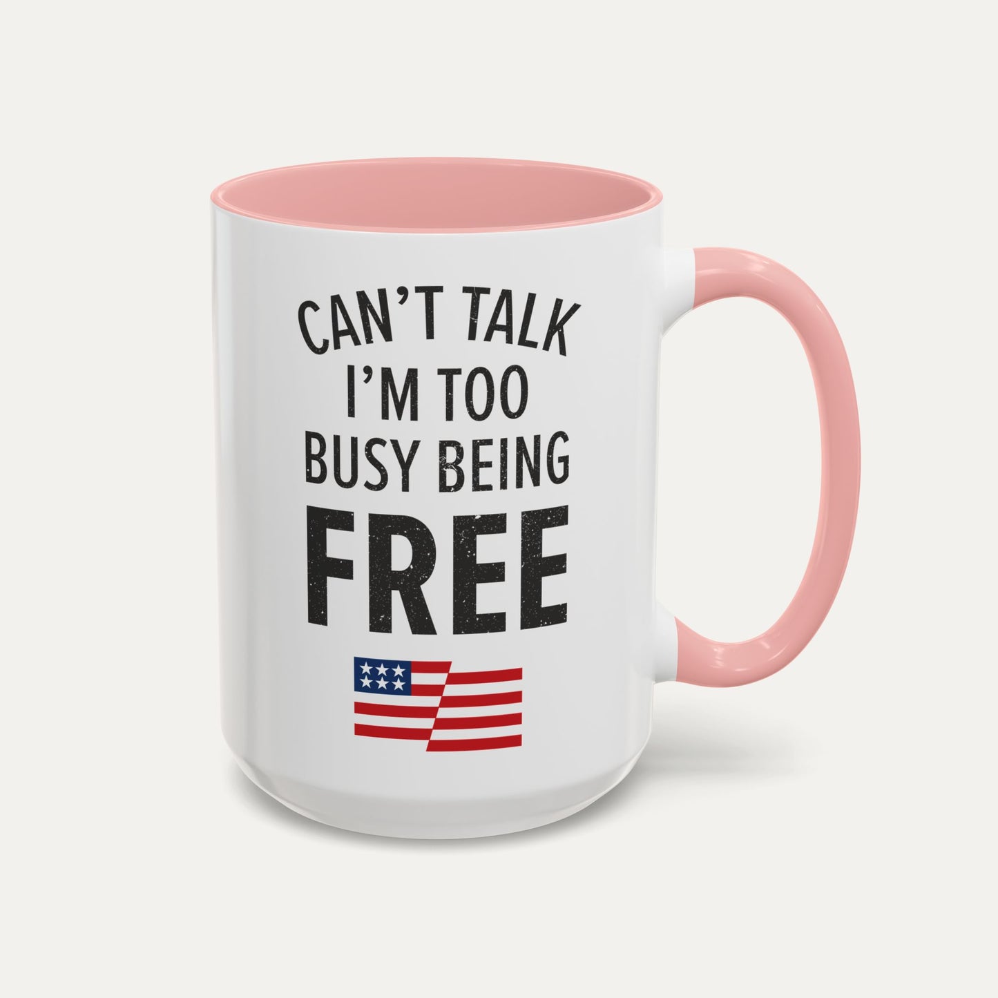 Can’t Talk 15oz Accent Mug