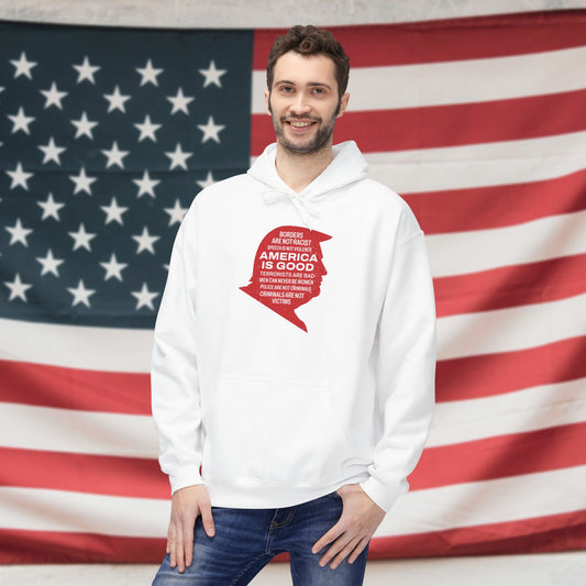 America is Good Fleece Unisex Hoodie