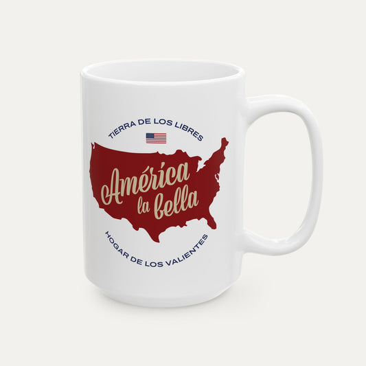 America the Beautiful 15oz Mug (Spanish)