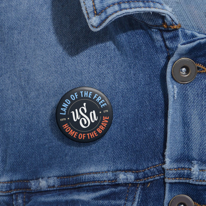 Vintage USA Pin Button