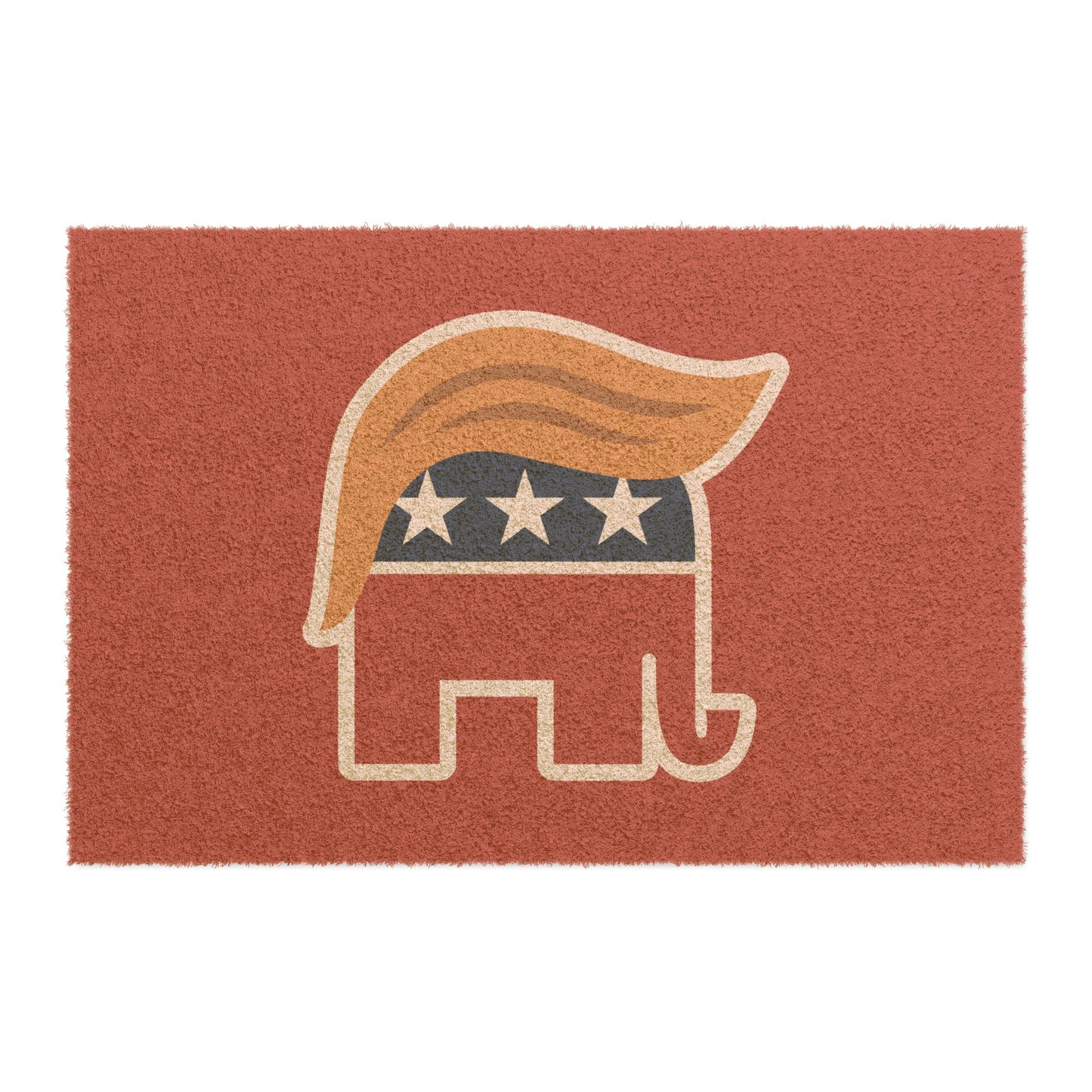 Orange Man Rad Doormat
