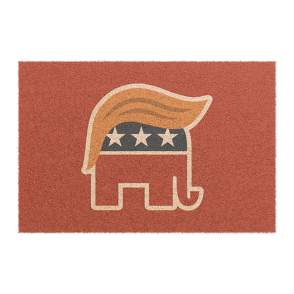 Orange Man Rad Doormat