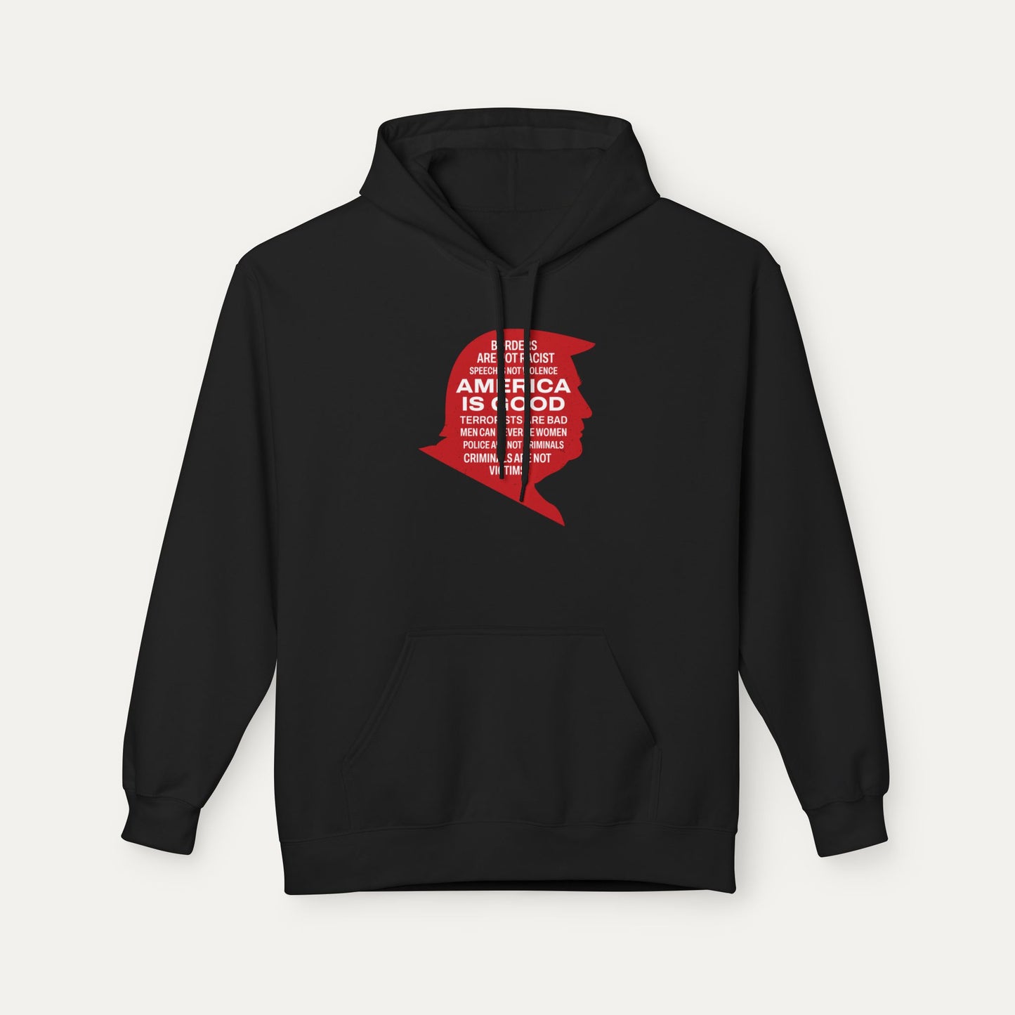 America is Good Fleece Unisex Hoodie