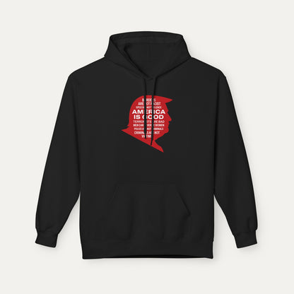 America is Good Fleece Unisex Hoodie