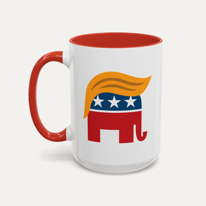 Orange Man Rad 15oz Accent Mug