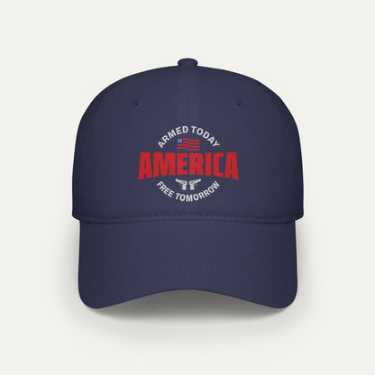 Armed Today, Free Tomorrow Baseball Cap