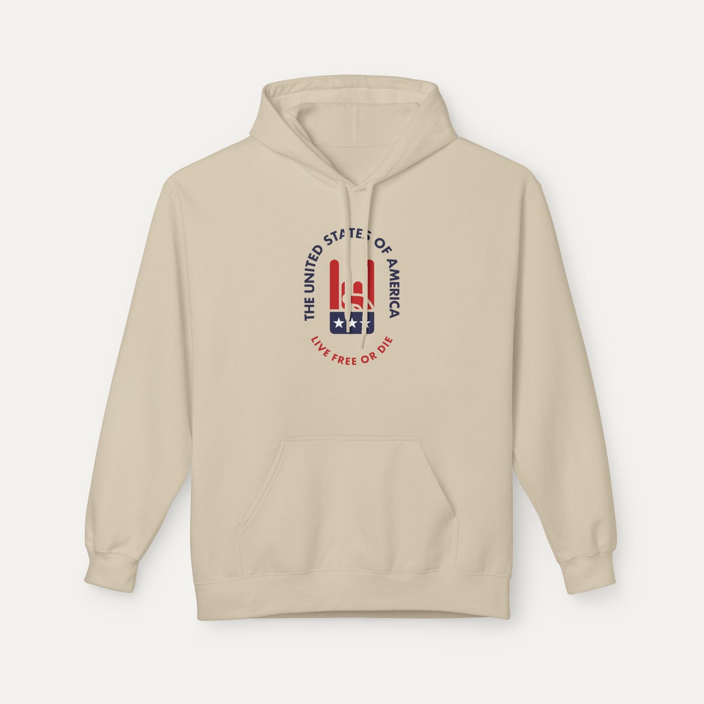 Live Free or Die Fleece Unisex Hoodie