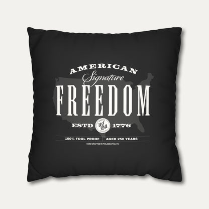 250 Proof Faux Suede Pillowcase