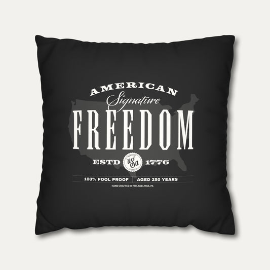 250 Proof Faux Suede Pillowcase