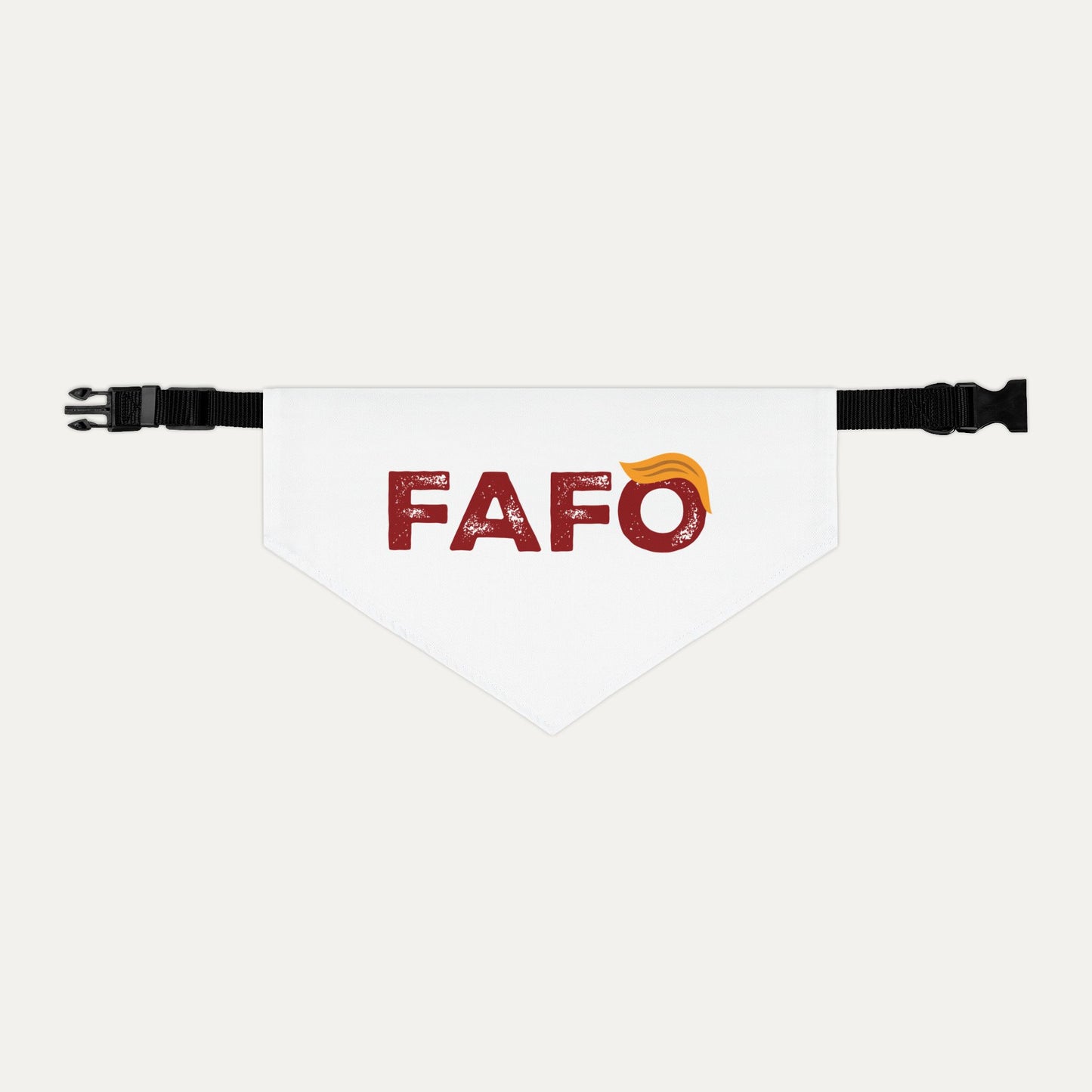 FAFO (Trump style) Pet Bandana Collar