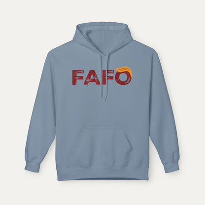 FAFO (Trump style) Fleece Unisex Hoodie