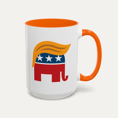 Orange Man Rad 15oz Accent Mug