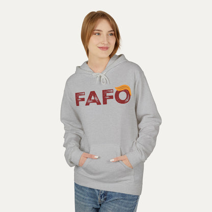 FAFO (Trump style) Fleece Unisex Hoodie