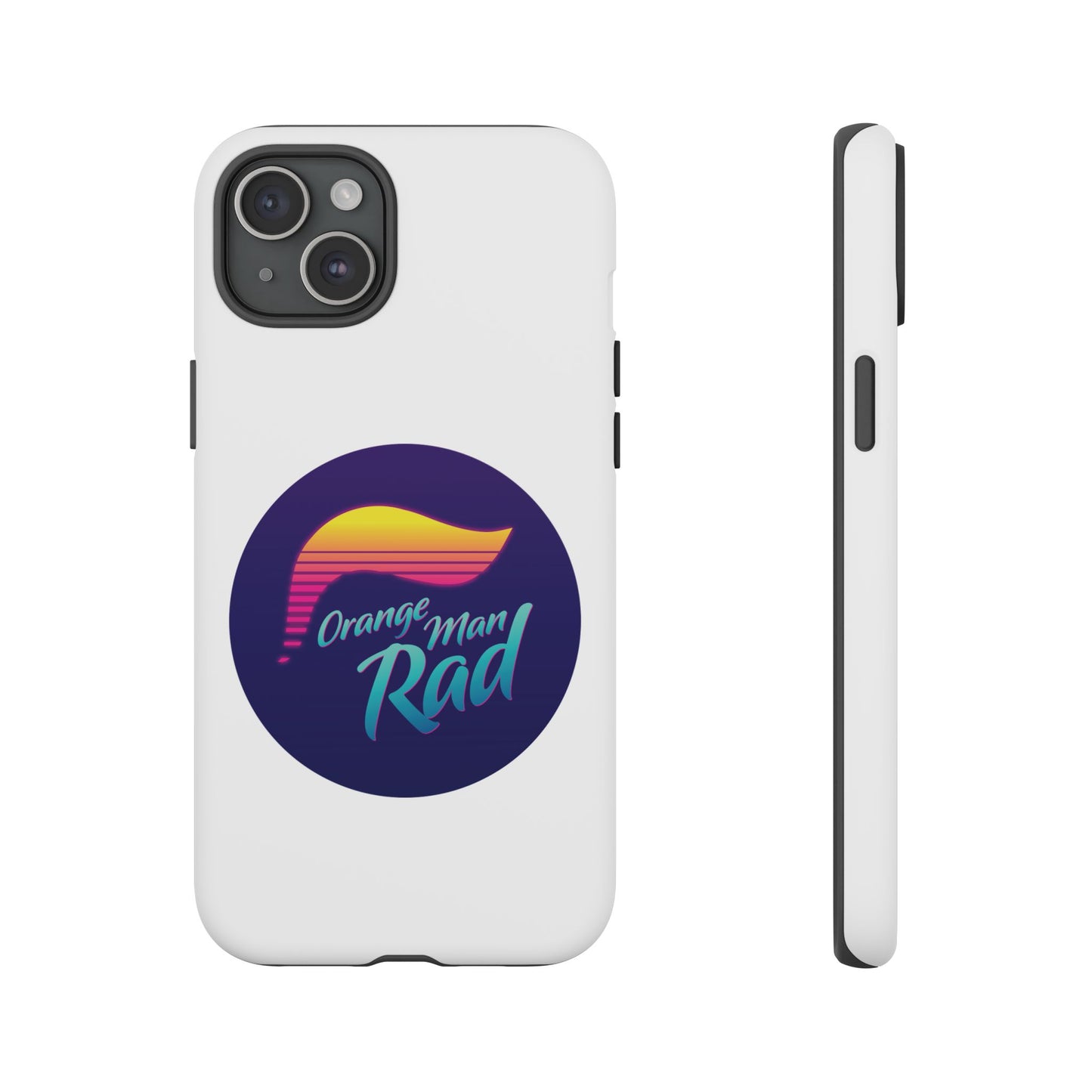 Orange Man Rad Retro Tough Cases