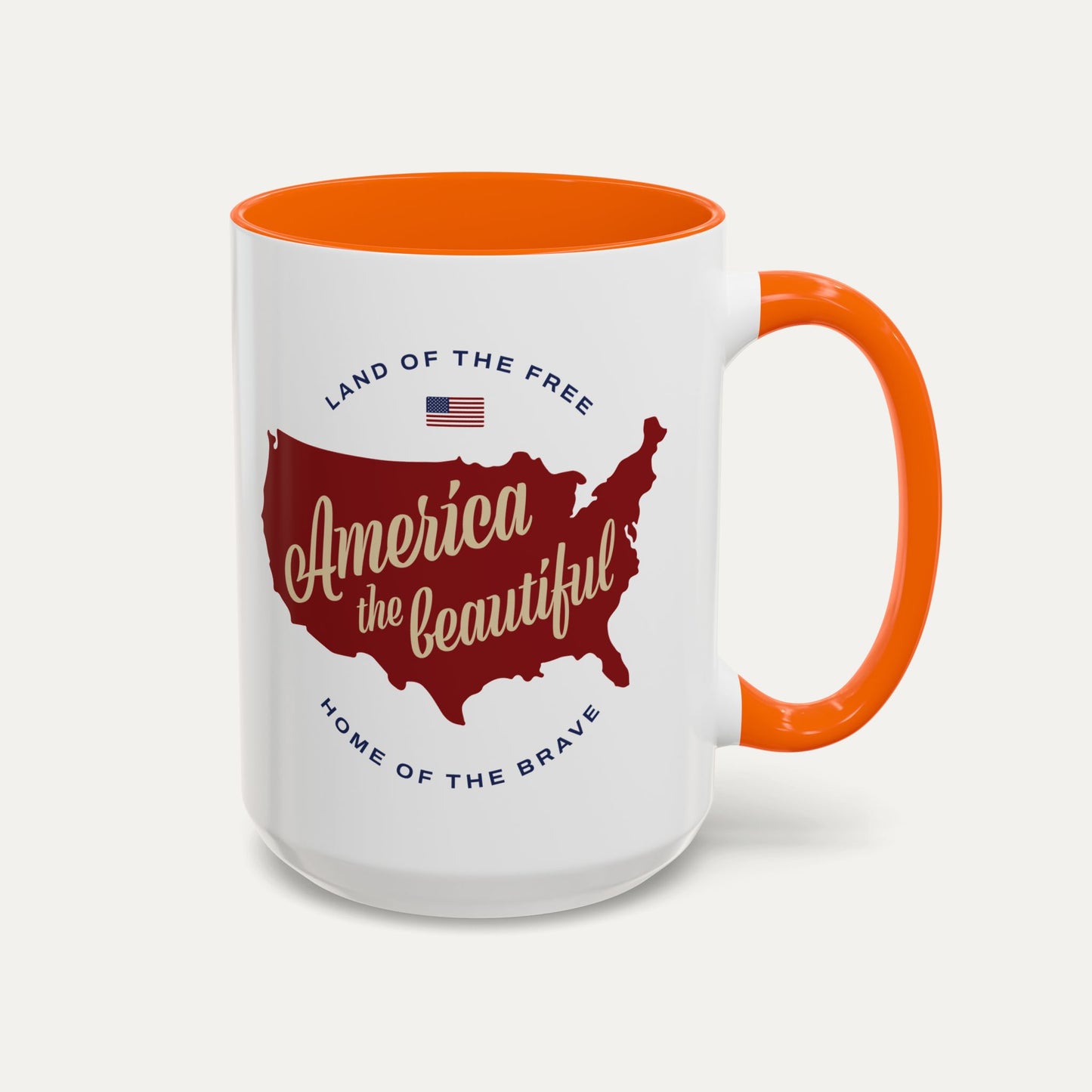 America the Beautiful 15oz Accent Mug