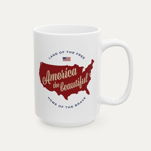 America the Beautiful 15oz Mug