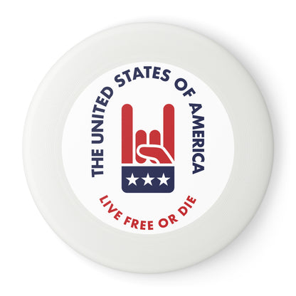 Live free or die Wham-0 Frisbee