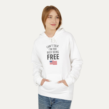 Can’t Talk Fleece Unisex Hoodie