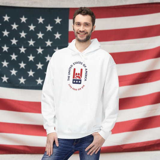 Live Free or Die Fleece Unisex Hoodie