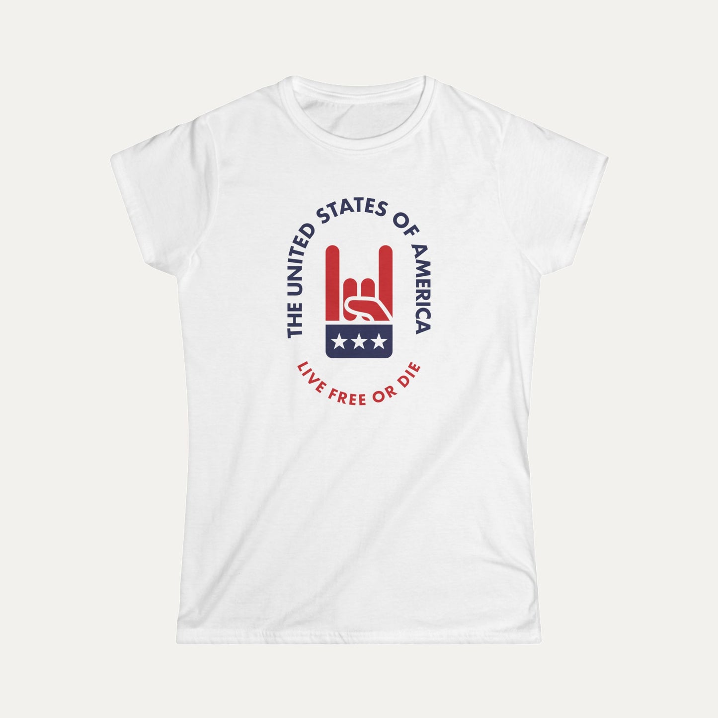 Live Free or Die Women's Softstyle Tee