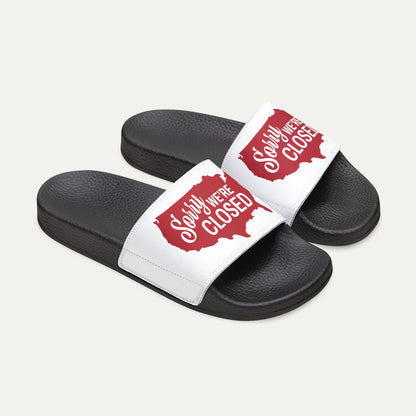 Sorry, We’re Closed Women's Sandals
