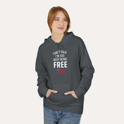 Can’t Talk Fleece Unisex Hoodie