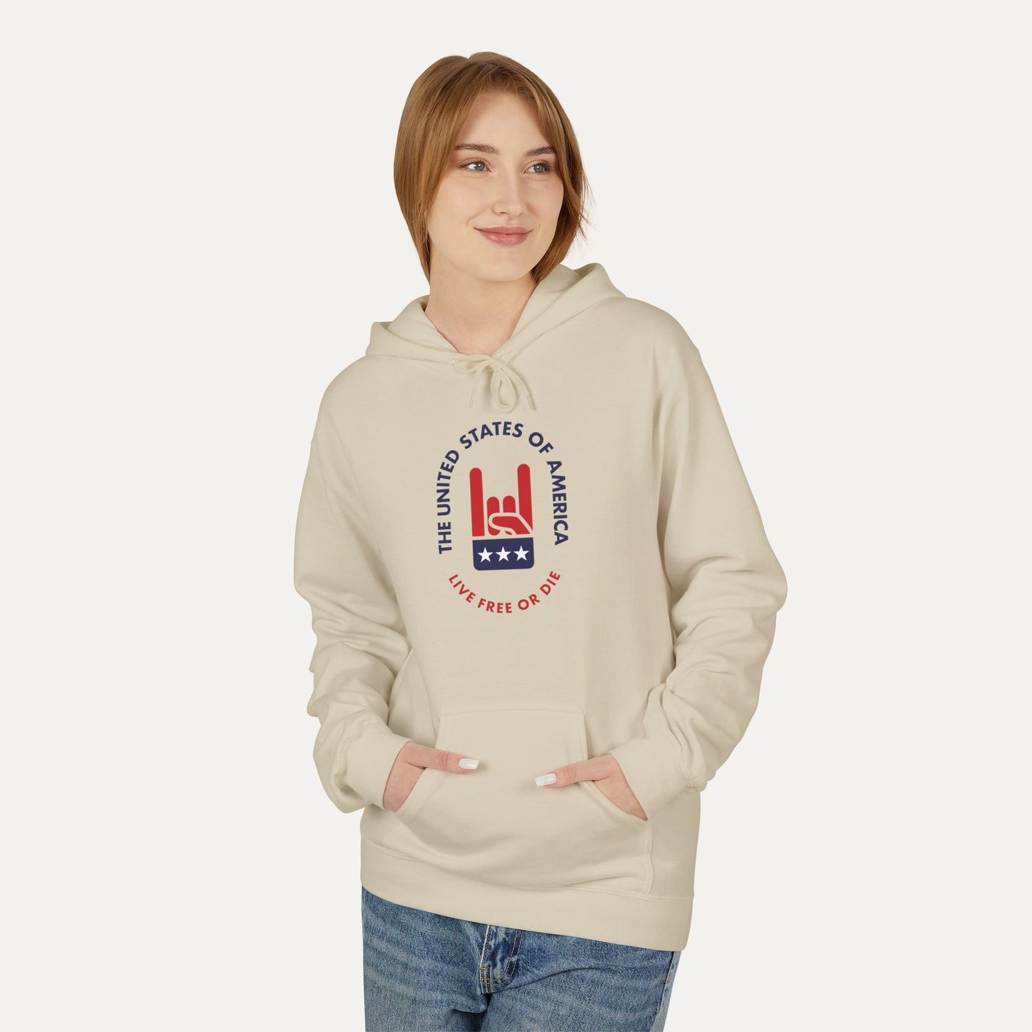 Live Free or Die Fleece Unisex Hoodie