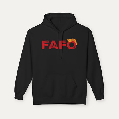 FAFO (Trump style) Fleece Unisex Hoodie