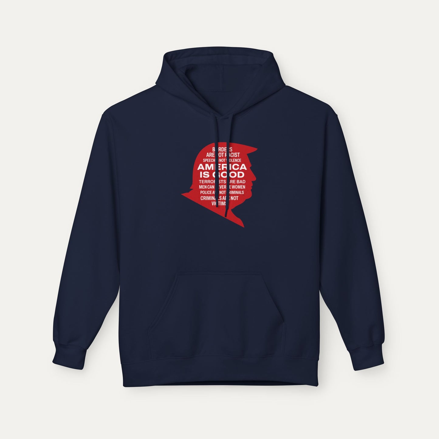America is Good Fleece Unisex Hoodie