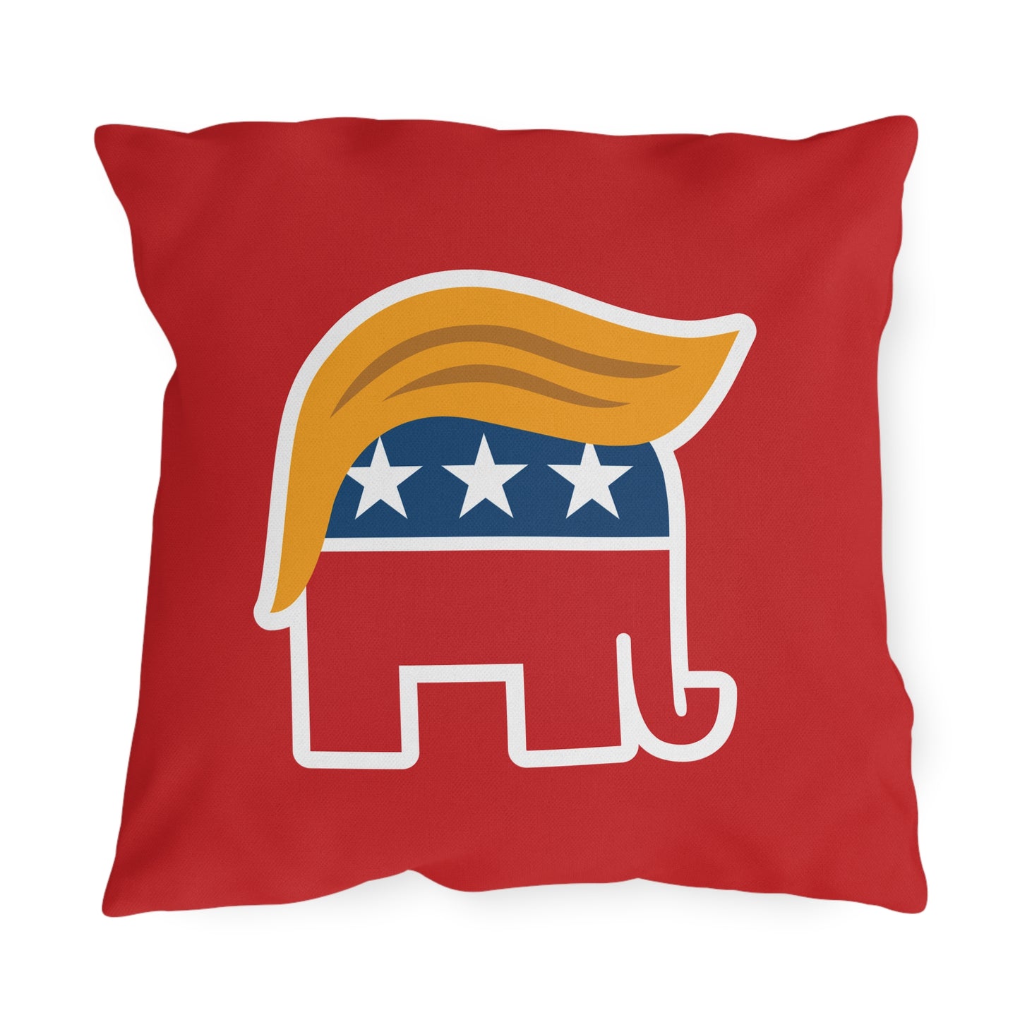 Orange Man Rad Outdoor Pillows