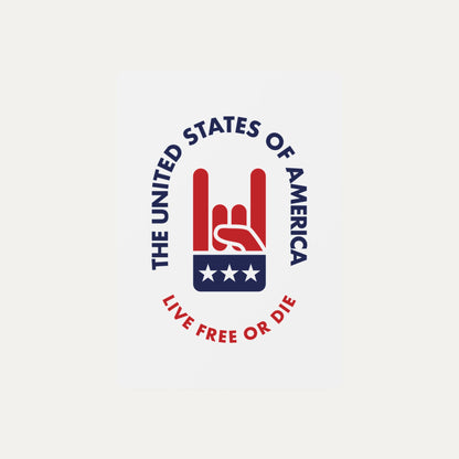 Live Free or Die Playing Cards