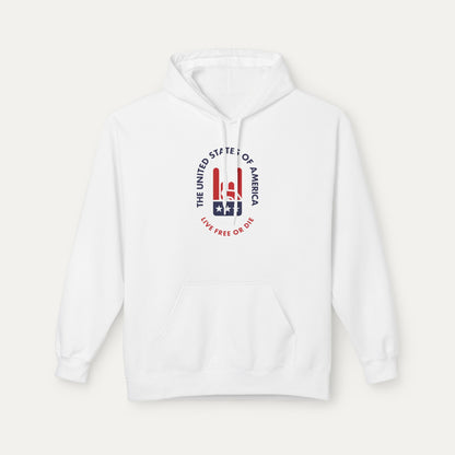 Live Free or Die Fleece Unisex Hoodie