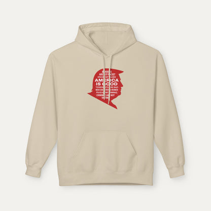 America is Good Fleece Unisex Hoodie