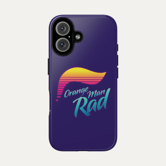 Orange Man Rad Retro Tough Cases